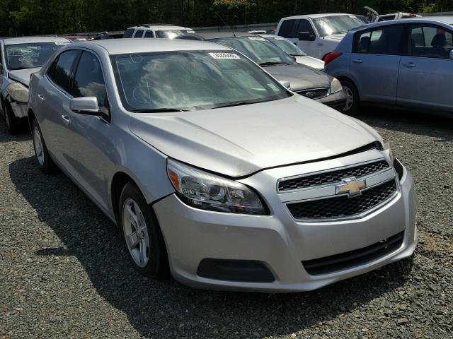 1G11C5SA2DF222601 - 2013 CHEVROLET MALIBU 1LT SILVER photo 1
