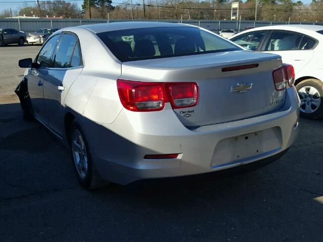 1G11C5SA2DF222601 - 2013 CHEVROLET MALIBU 1LT SILVER photo 3