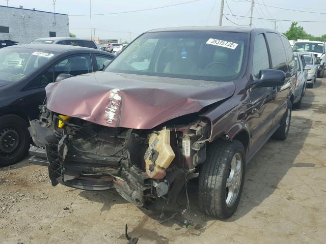 1GNDV23137D118847 - 2007 CHEVROLET UPLANDER L 勃艮第红 照片 2
