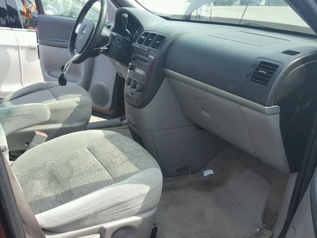 1GNDV23137D118847 - 2007 CHEVROLET UPLANDER L 勃艮第红 照片 5