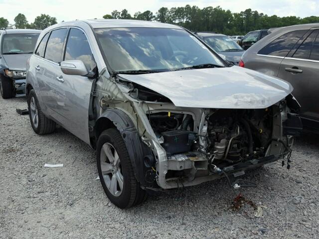 2HNYD2H4XBH505420 - 2011 ACURA MDX TECHNO SILVER photo 1