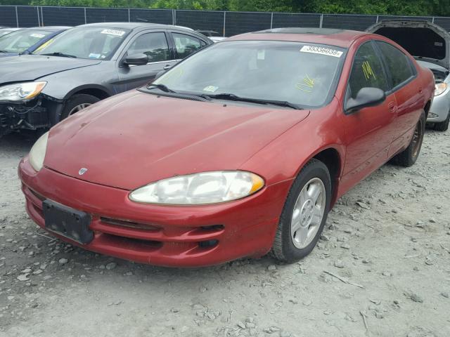 2B3HD46R84H707919 - 2004 DODGE INTREPID S 红色 照片 2