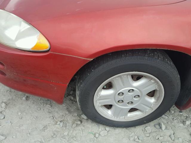 2B3HD46R84H707919 - 2004 DODGE INTREPID S 红色 照片 9