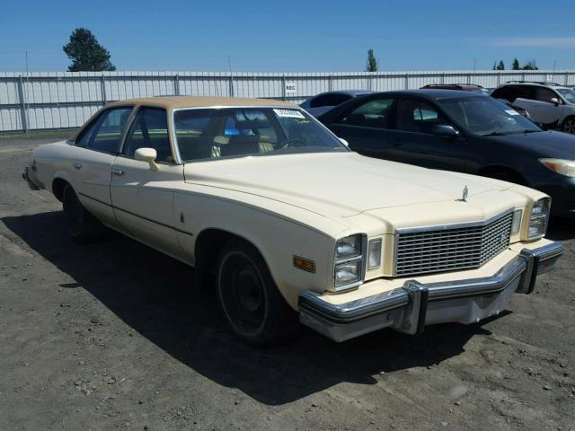 4J29H6Z111443 - 1976 BUICK REGAL ბეჟი ფოტო 1