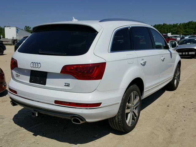 WA1LMAFE0FD019945 - 2015 AUDI Q7 TDI WHITE photo 4