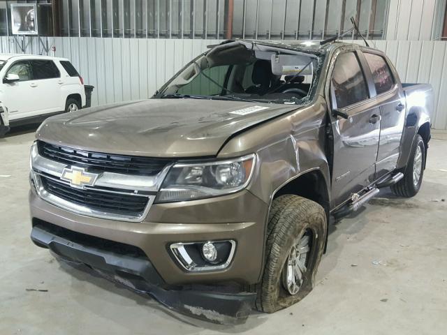1GCGSCE32G1251961 - 2016 CHEVROLET COLORADO L BROWN photo 2