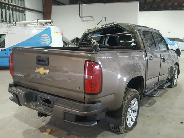 1GCGSCE32G1251961 - 2016 CHEVROLET COLORADO L BROWN photo 4