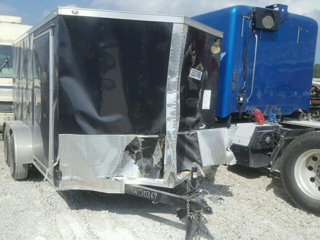 53FBE122XHF030369 - 2017 CARGO TRAILER BLACK photo 1