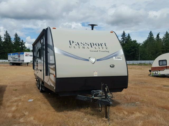 4YDT2402XFX412990 - 2015 KEYSTONE PASSPORT 白色 照片 1