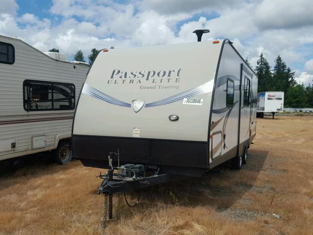 4YDT2402XFX412990 - 2015 KEYSTONE PASSPORT 白色 照片 2