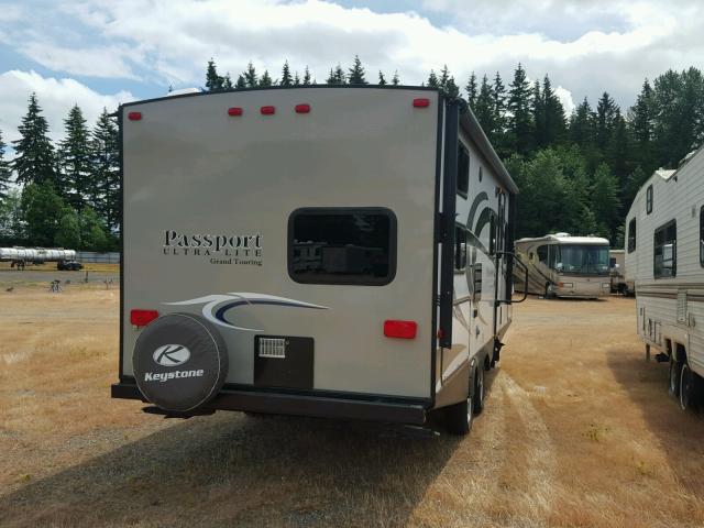 4YDT2402XFX412990 - 2015 KEYSTONE PASSPORT 白色 照片 4