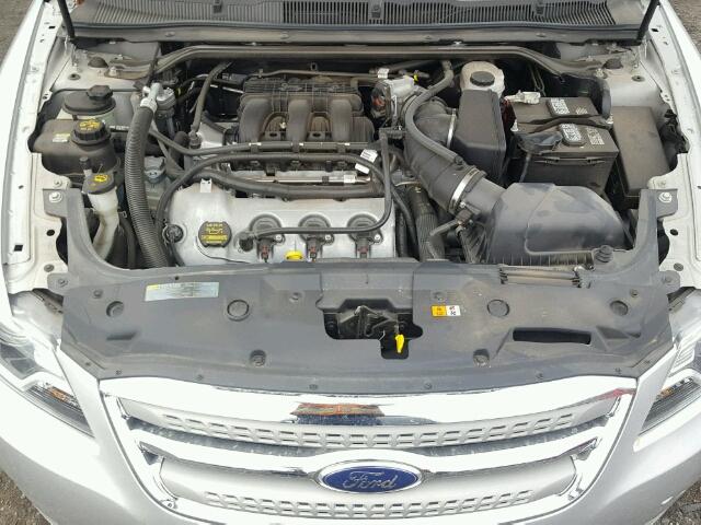 1FAHP2EW0BG172701 - 2011 FORD TAURUS SEL SILVER photo 7