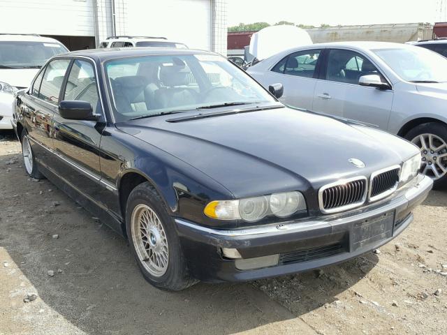 WBAGH83441DP30585 - 2001 BMW 740 IL BLACK photo 1