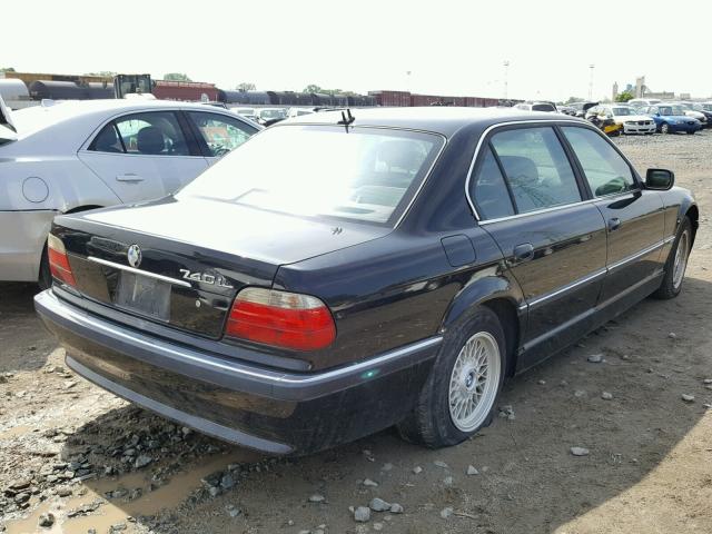 WBAGH83441DP30585 - 2001 BMW 740 IL BLACK photo 4