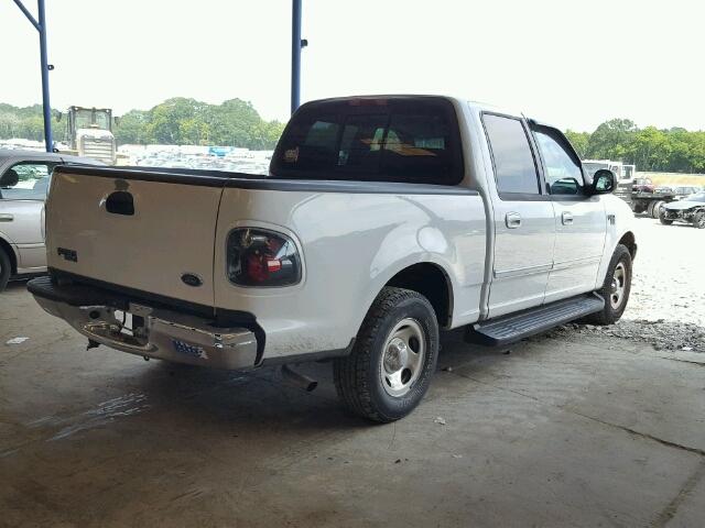 1FTRW07672KE32351 - 2002 FORD F150 SUPER WHITE photo 4