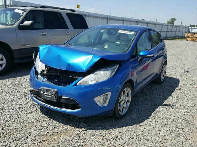 3FADP4FJ4BM174759 - 2011 FORD FIESTA SES BLUE photo 2