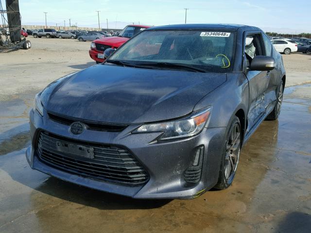 JTKJF5C74GJ019480 - 2016 TOYOTA SCION TC 灰色 照片 2