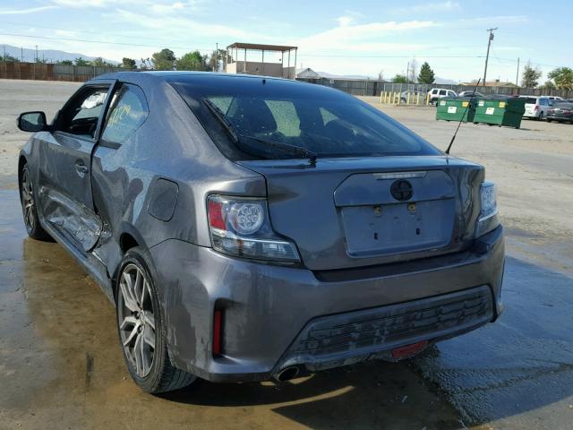 JTKJF5C74GJ019480 - 2016 TOYOTA SCION TC GRAY photo 3