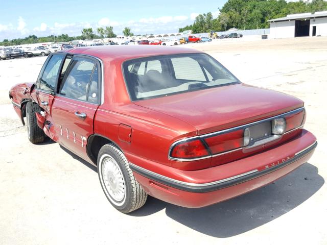 1G4HP52K3WH527949 - 1998 BUICK LESABRE CU RED photo 3