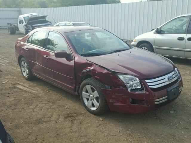 3FAHP011X7R171960 - 2007 FORD FUSION SE MAROON photo 1