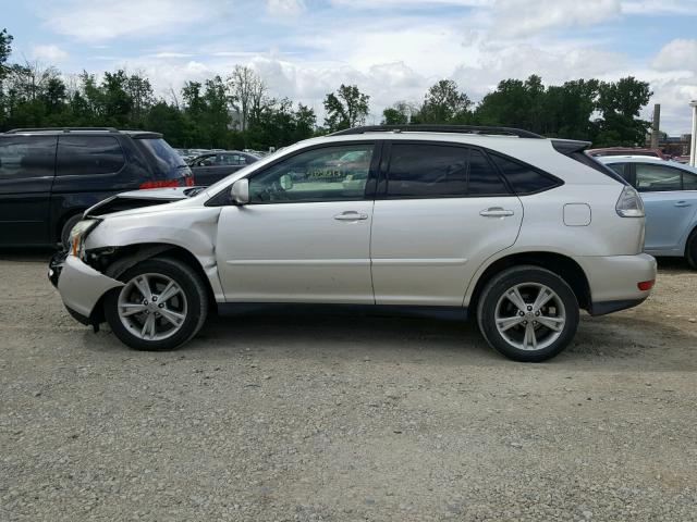 JTJHW31U160023541 - 2006 LEXUS RX 400 SILVER photo 9