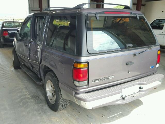 1FMDU34X4TZB26985 - 1996 FORD EXPLORER GRAY photo 3