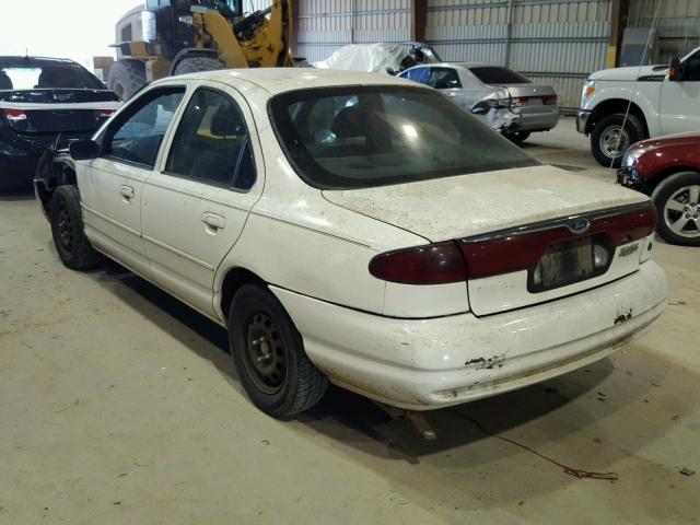 1FAFP6634YK113160 - 2000 FORD CONTOUR SE WHITE photo 3