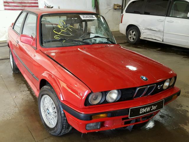 WBAAB9305J8137014 - 1988 BMW 325 IX RED photo 1