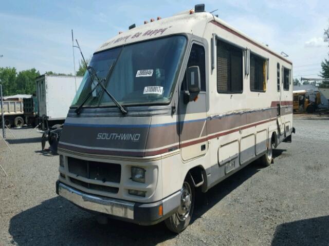 17N530126KW021214 - 1989 SOUT MOTORHOME BEIGE photo 2