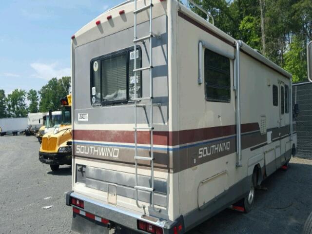 17N530126KW021214 - 1989 SOUT MOTORHOME BEIGE photo 4