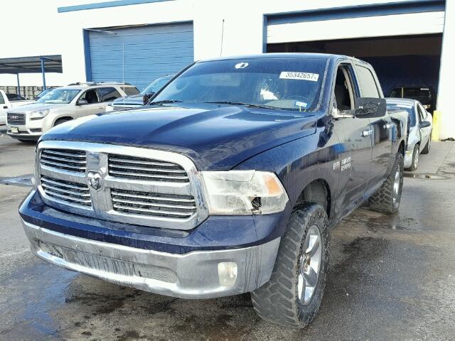 1C6RR7LT1DS576757 - 2013 RAM 1500 SLT BLUE photo 2