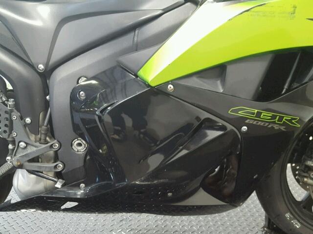 JH2PC40009K204755 - 2009 HONDA CBR600 RR GREEN photo 5