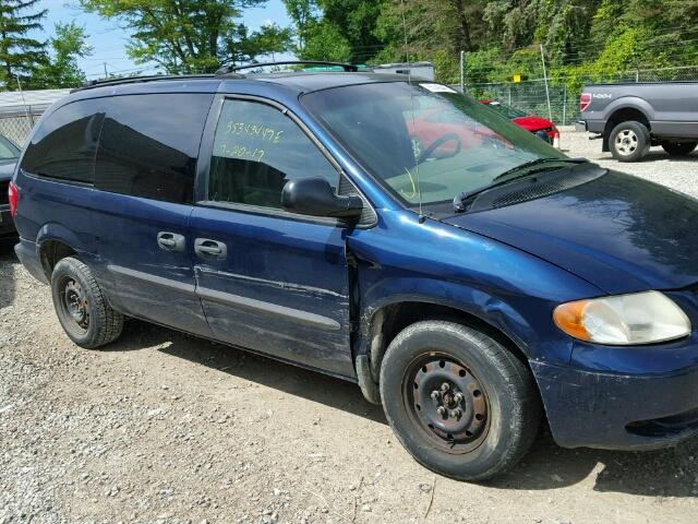 1D4GP24313B152990 - 2003 DODGE GRAND CARA BLUE photo 9