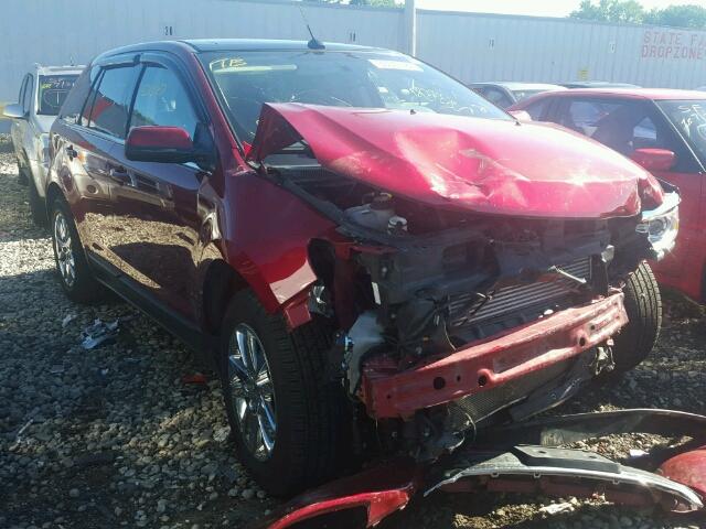 2FMDK3K96DBB17610 - 2013 FORD EDGE LIMIT RED photo 1