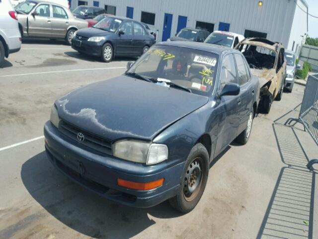 JT2SK12E8R0256748 - 1994 TOYOTA CAMRY LE GREEN photo 2