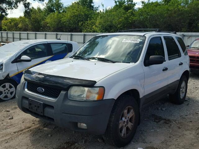 1FMCU93194KB37650 - 2004 FORD ESCAPE XLT WHITE photo 2