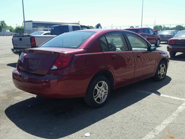 1G8AJ52F55Z117165 - 2005 SATURN ION LEVEL 栗色 照片 4