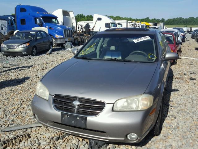 JN1CA31D41T821960 - 2001 NISSAN MAXIMA GXE TAN photo 2