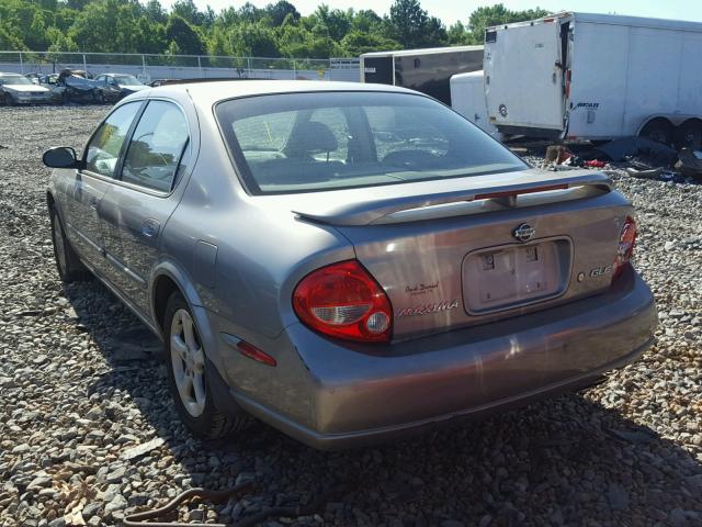 JN1CA31D41T821960 - 2001 NISSAN MAXIMA GXE TAN photo 3