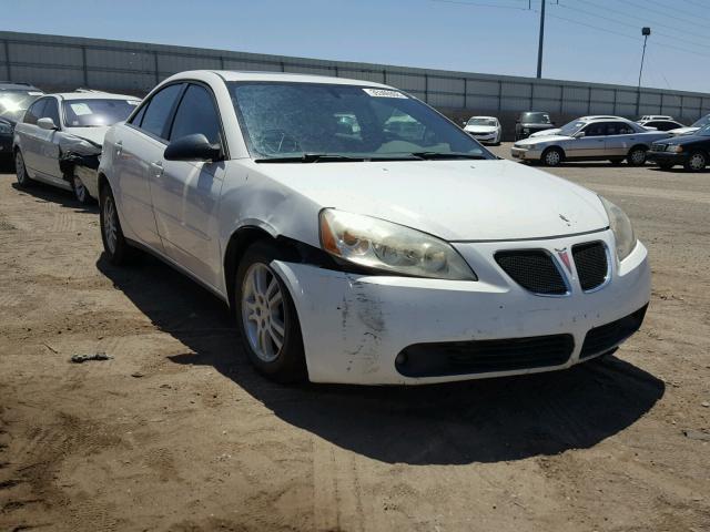 1G2ZG528X54128902 - 2005 PONTIAC G6 WHITE photo 1