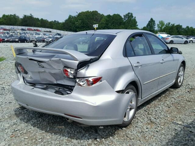 1YVHP84D075M13859 - 2007 MAZDA 6 S SILVER photo 4