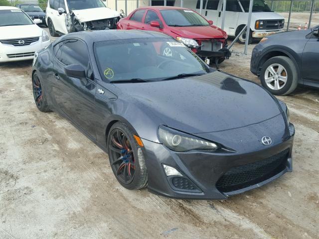 JF1ZNAA11D2701085 - 2013 TOYOTA SCION FR-S GRAY photo 1