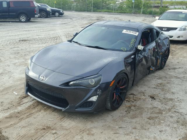 JF1ZNAA11D2701085 - 2013 TOYOTA SCION FR-S ნაცრისფერი ფოტო 2