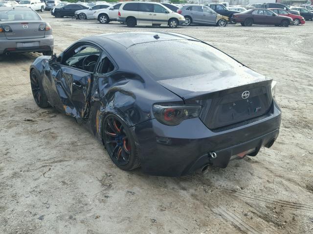 JF1ZNAA11D2701085 - 2013 TOYOTA SCION FR-S ნაცრისფერი ფოტო 3