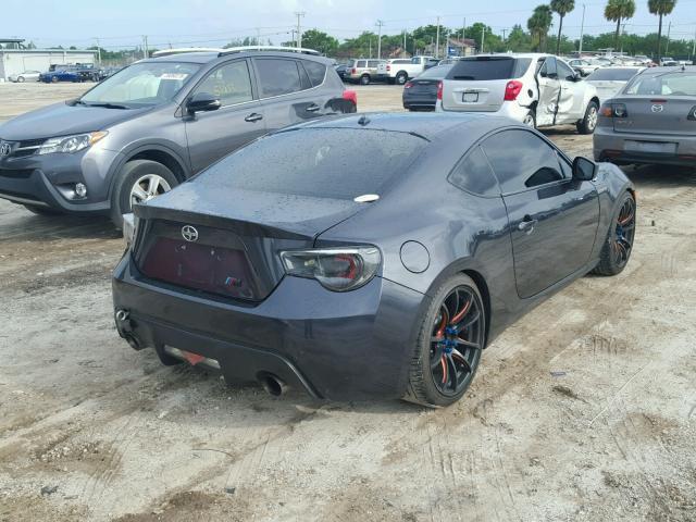 JF1ZNAA11D2701085 - 2013 TOYOTA SCION FR-S ნაცრისფერი ფოტო 4