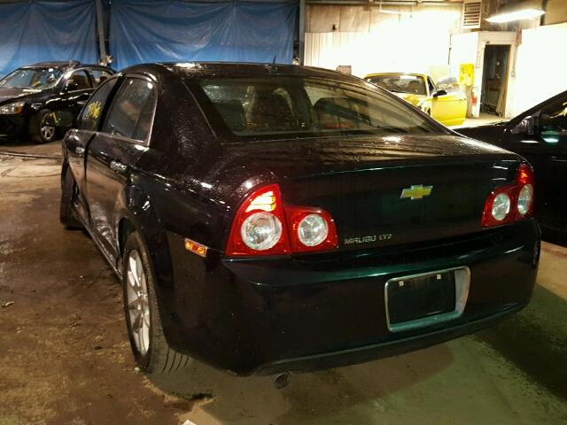 1G1ZE5E11BF334537 - 2011 CHEVROLET MALIBU LTZ 黑色 照片 3