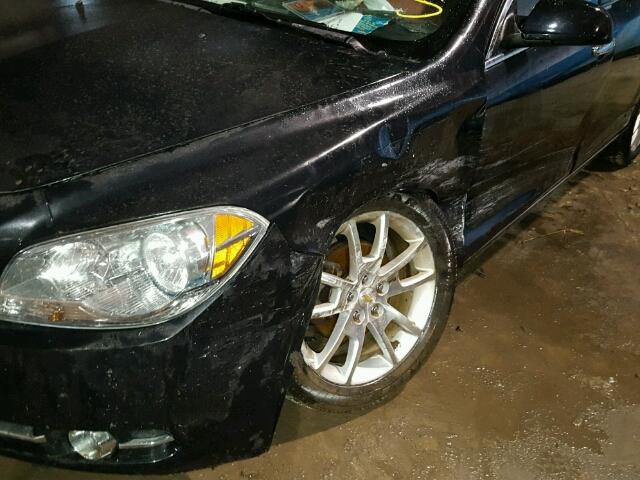 1G1ZE5E11BF334537 - 2011 CHEVROLET MALIBU LTZ 黑色 照片 9