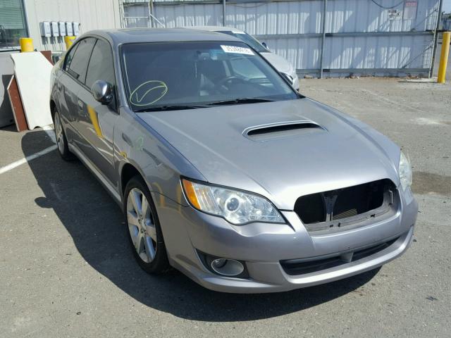 4S3BL676186217630 - 2008 SUBARU LEGACY GT SILVER photo 1