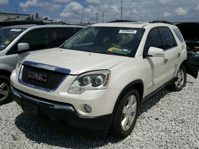 1GKER23708J254527 - 2008 GMC ACADIA SLT თეთრი ფოტო 2