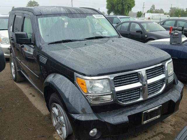 1D8GU58K18W145337 - 2008 DODGE NITRO SLT BLACK photo 1